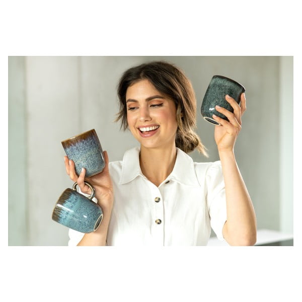 Zili brūna keramikas krūze Villeroy & Boch Like Lave, 400 ml-image-4