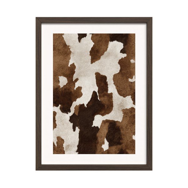 Drukāta glezna ar rāmi 30x40 cm Cowhide – Styler