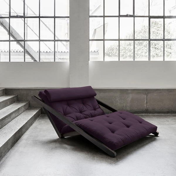 Karup Figo Wenge/Purple divvietīgs maināms divvietīgs atpūtas krēsls