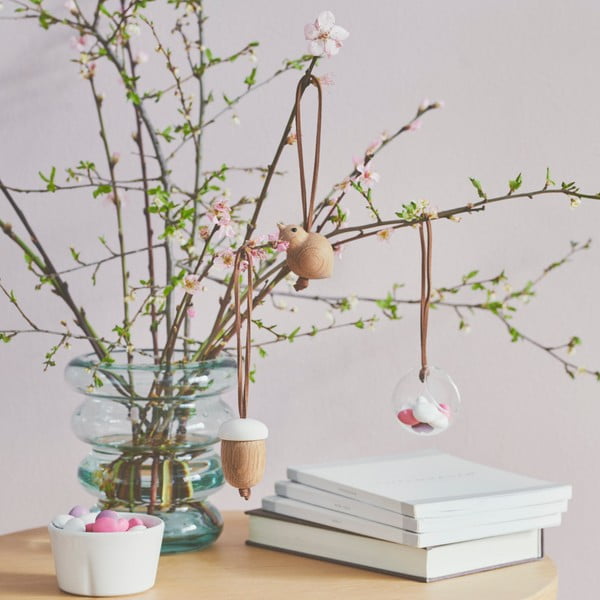 Koka piekaramais Ziemassvētku rotājums Kähler Design Nordic Tales-image-4