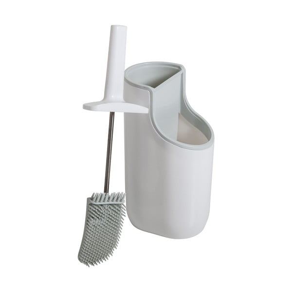 Gaiši bēša tualetes birste ar uzglabāšanas vietu Addis Premium-image-2