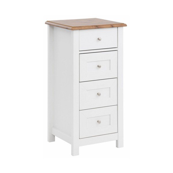 Šaura balta kumode Støraa Axel-image-2