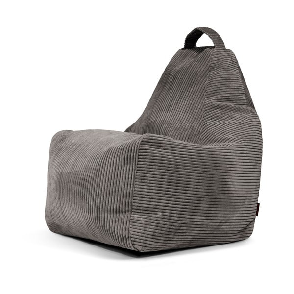 Tumši pelēks velveta sēžammaiss Play Amuse – SLOWDOWN