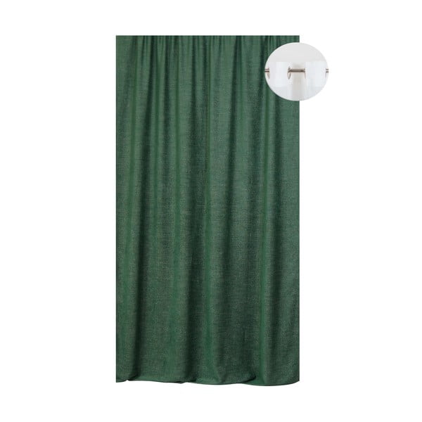 Zaļš aizkars 140x260 cm Brooke – Mendola Fabrics