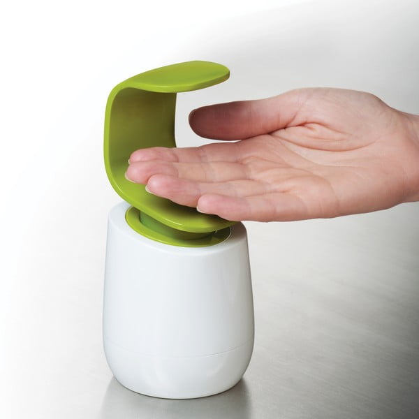 Balti zaļš ziepju dozators Joseph Joseph C-Pump, 237 ml-image-2