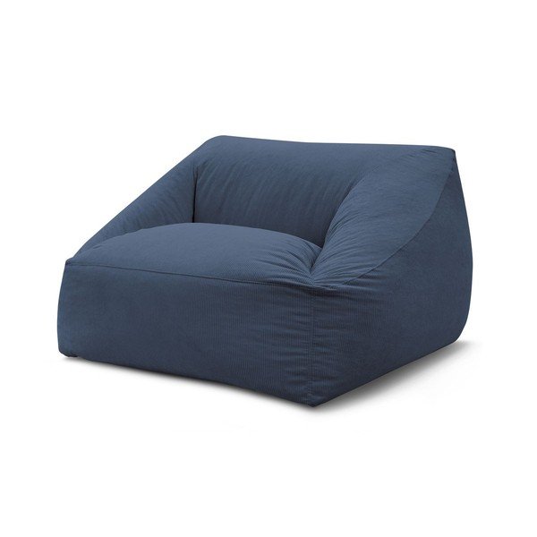 Tumši zils velveta sēžammaiss Lilibet – Bobochic Paris