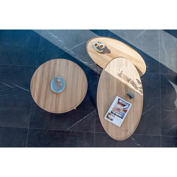 Ozolkoka žurnālgaldiņš dabīgā tonī 80x150 cm Mu – Gazzda-image-2