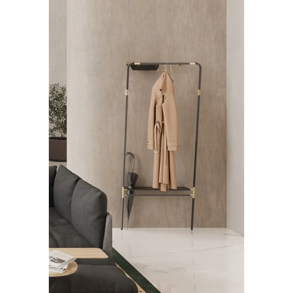 Melna metāla priekšnama iekārta Lean On Me – UMAGE-image-1