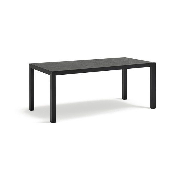 Ēdamgalds ar ozola masīvkoka galda virsmu 75x180 cm Alma – Teulat