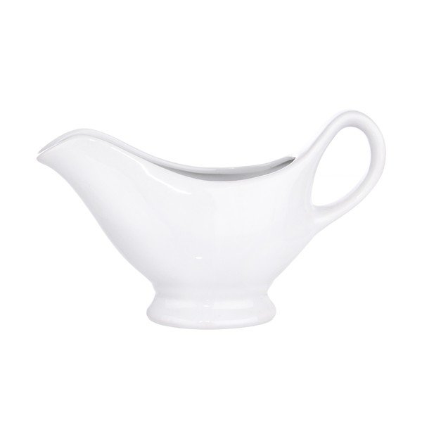 Balts porcelāna mērces krūze Orion Pilar, 220 ml