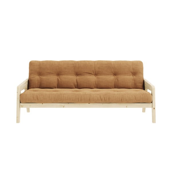 Sinepju dzeltens dīvāns 204 cm Grab Clear – Karup Design