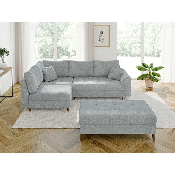 Gaiši pelēks kāju soliņš Ariella – Ropez-image-3