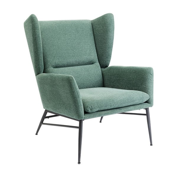 Turkīza zaļš krēsls Kare Design Atlanta