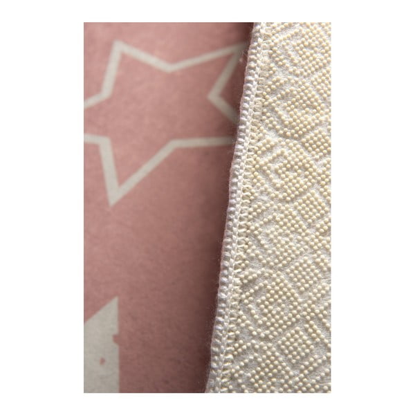 Bērnu paklājs Pink Stars, 100 x 160 cm-image-2