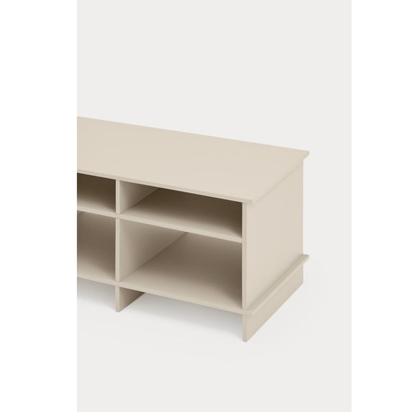 Krēmkrāsas TV galdiņš 180x50x40 cm Inari – Teulat-image-3