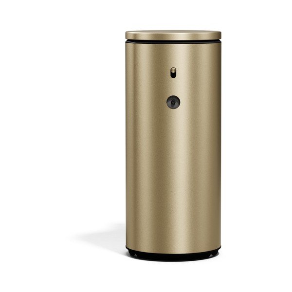 Matētas zelta krāsas tērauda automātisks ziepju dozators 266 ml – simplehuman-image-1