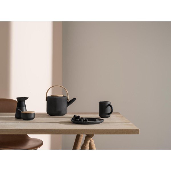 Melna akmensmasas tējkanna 1,25 l Theo – Stelton-image-3