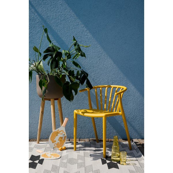 Dzeltens dārza krēsls Bonami Essentials Capri-image-1
