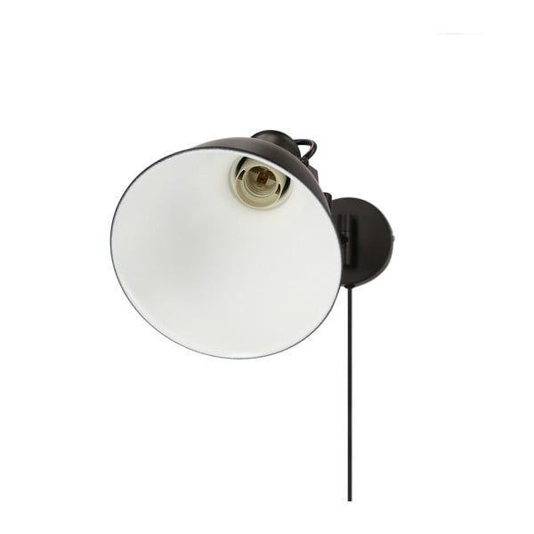 Melna metāla sienas lampa Espera – Candellux Lighting