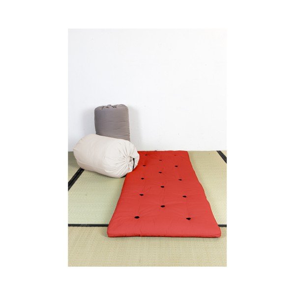 Futon/vizitācijas gulta Karup Gulta maisā Sarkana-image-4