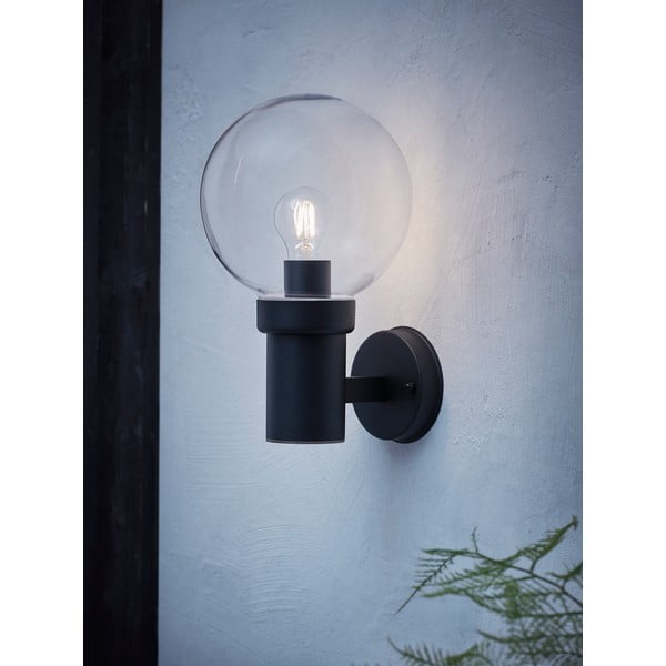 Melna sienas lampa Markslöjd Caris-image-1