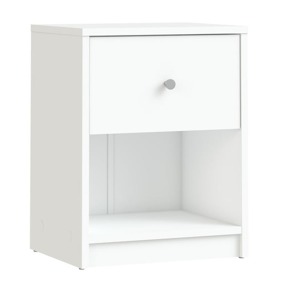 Balts naktsgaldiņš ar plauktiem May – Tvilum-image-2