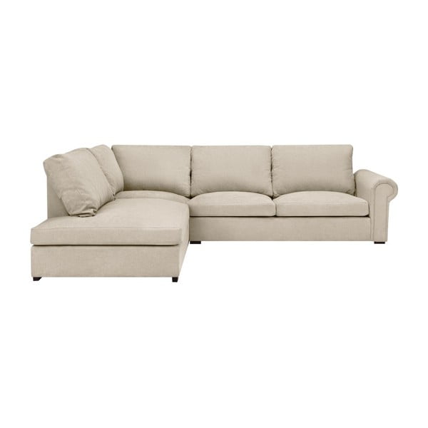 Bēšs Windsor & Co Dīvāni Hermes stūra dīvāns, kreisais stūris