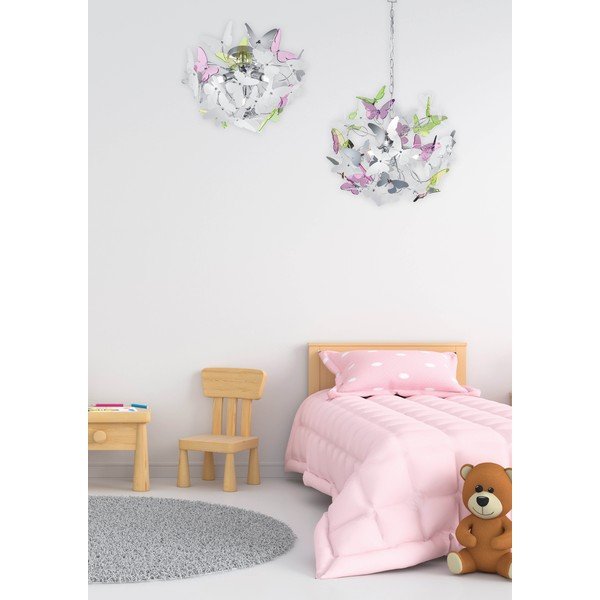 Bērnu lampa ar plastmasas abažūru ø 45 cm Butterfly – Reality-image-3