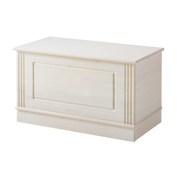 Balta priedes masīvkoka lāde 80x45 cm Anita – Støraa-image-2