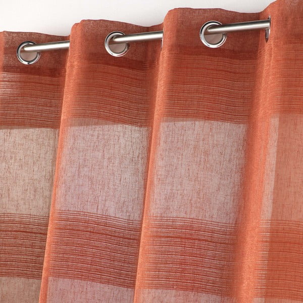 Ķieģeļu sarkans dienas aizkars 140x280 cm Terraza – douceur d'intérieur-image-1