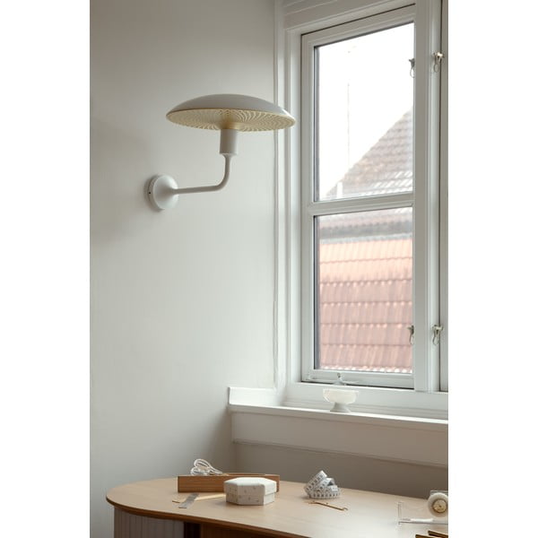 Balta metāla sienas lampa bez abažūra Santé – UMAGE-image-1