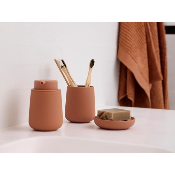 Oranžs māla ziepju dozators 250 ml Nova One – Zone-image-1