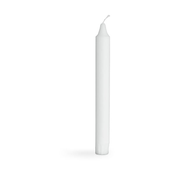 10 baltu garu sveču komplekts Kähler Design Candlelights, augstums 20 cm