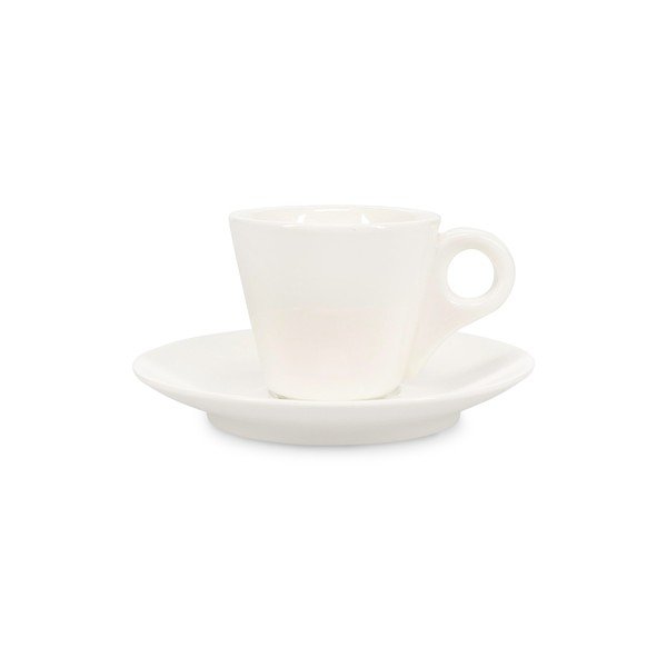 Balta espreso porcelāna tasīte 80 ml Barista – BonBistro-image-2