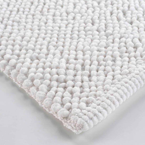 Balts vannas istabas paklājiņš 50x80 cm Yanis – douceur d'intérieur-image-3