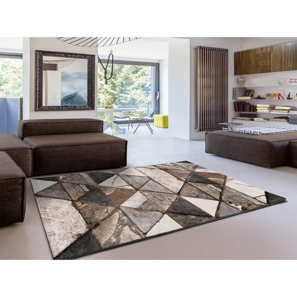 Brūns paklājs Universal Istanbul Triangle, 60 x 120 cm-image-1