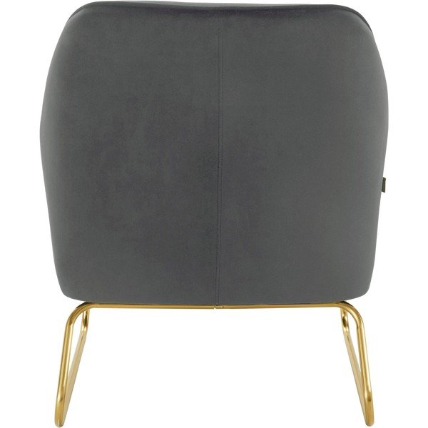 Pelēks samta krēsls Joshua – Støraa-image-3