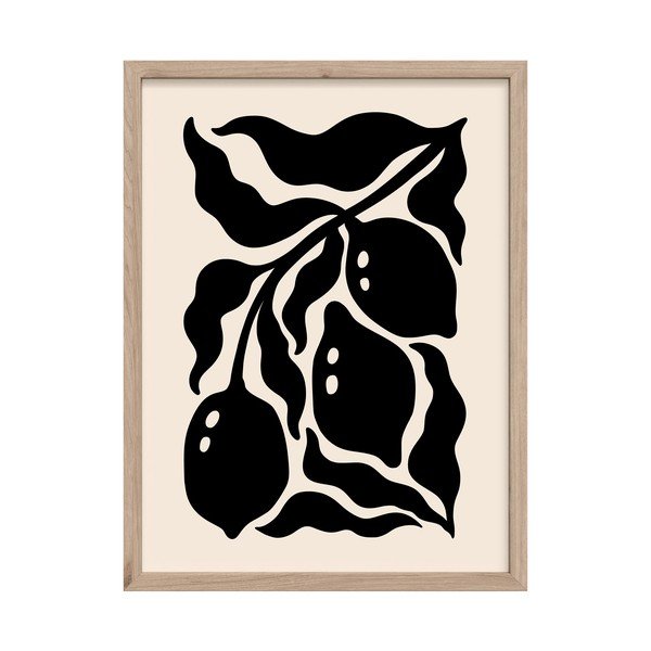 Drukāta glezna ar rāmi 30x40 cm Fruit – Styler