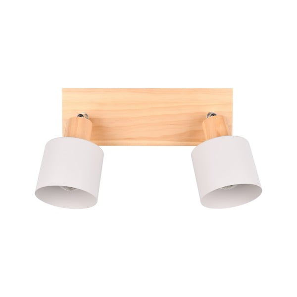 Balta/dabīga toņa prožektora tipa lampa ø 9 cm Shanti – Trio-image-2