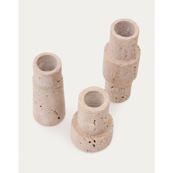 Akmens svečturi (3 gab.) Majid – Kave Home-image-4