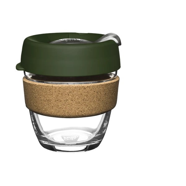 Zaļa ceļojumu krūze 227 ml Brew Cork Pine S – KeepCup