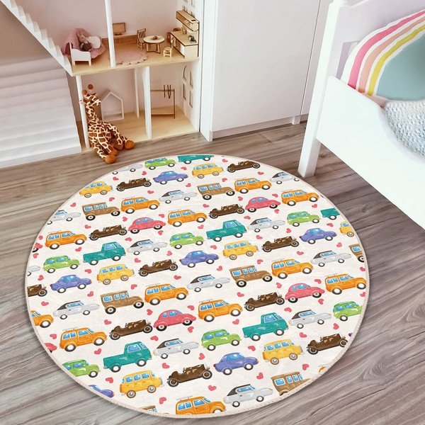 Bērnu paklājs ø 120 cm Comfort – Mila Home-image-2