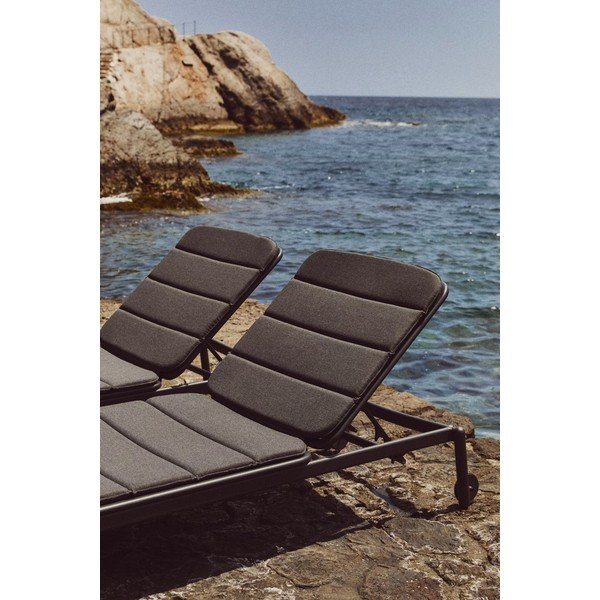 Melns metāla dārza zvilnis Marcona – Kave Home-image-3