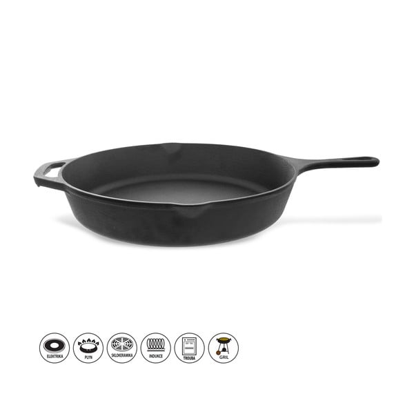 Čuguna panna ø 30 cm Litina – Orion-image-2