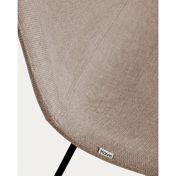 Pelēkbrūns pusdienu krēsls Zahara – Kave Home-image-2