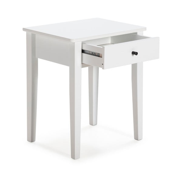 Balts priedes masīvkoka naktsskapītis Bart – Marckeric-image-2