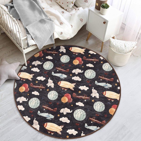 Bērnu paklājs ø 100 cm Comfort – Mila Home-image-1