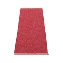 Sarkans iekštelpu un āra celiņa paklājs 60x150 cm Mono Blush – Pappelina