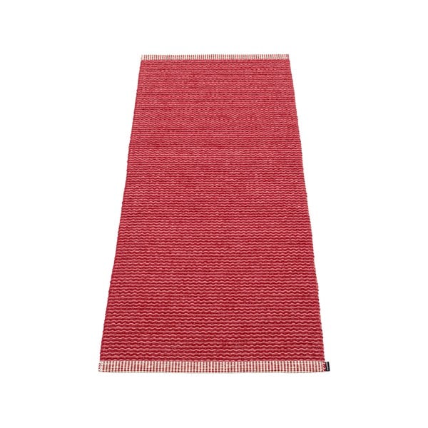 Sarkans iekštelpu un āra celiņa paklājs 60x150 cm Mono Blush – Pappelina