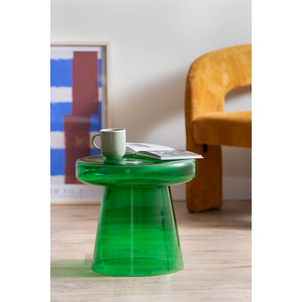 Stikla apaļš sānu galdiņš ø 41 cm Simpleza  – Leitmotiv-image-1